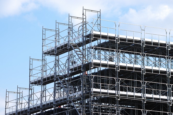足場工事の事故防止策